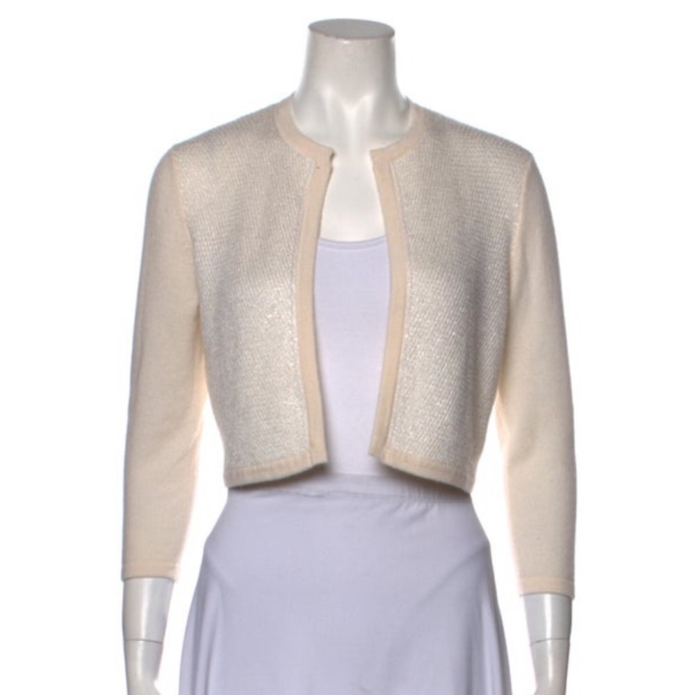 Neiman Marcus Cashmere Crew Neck Sweater